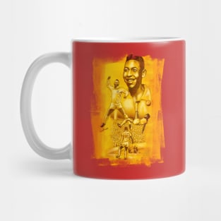 Golden King Of Soccer Mug